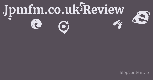 Jpmfm.co.uk Review 1 by Partners