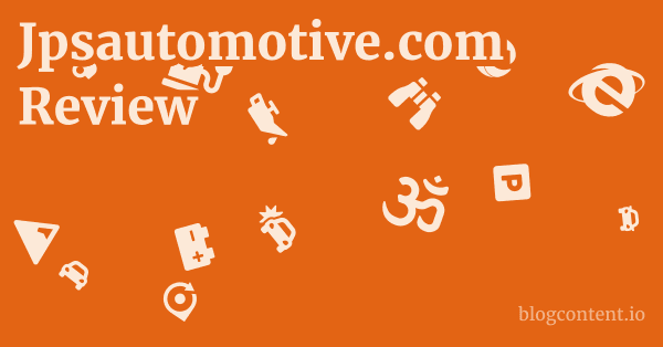 Jpsautomotive.com Review 1 by Partners