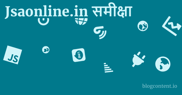 Jsaonline.in समीक्षा