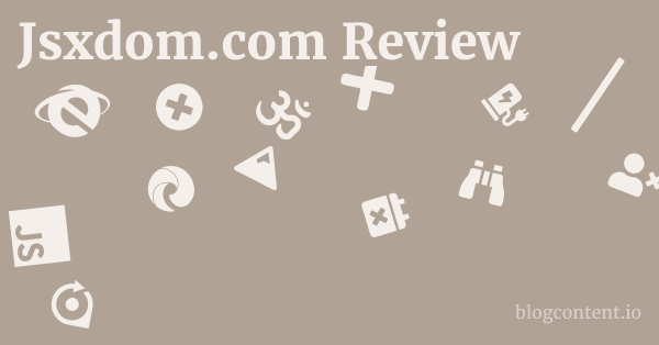 Jsxdom.com Review 1 by Partners
