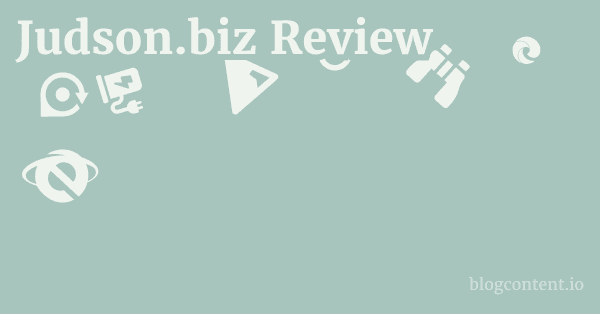 Judson.biz Review 1 by Partners