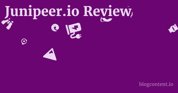 Junipeer.io Review 1 by Partners