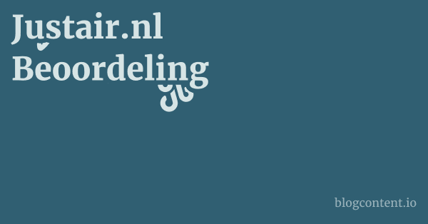 Justair.nl Beoordeling 1 by Partners