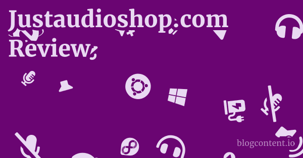 Justaudioshop.com Review 1 by Partners