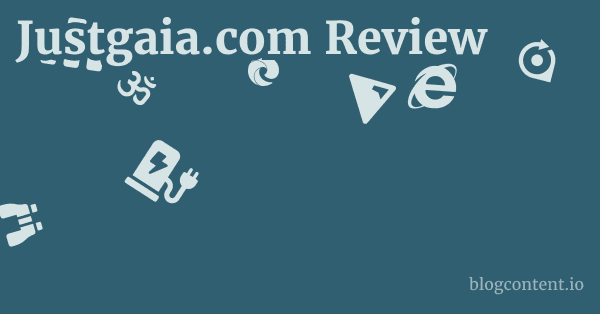 Justgaia.com Review 1 by Partners
