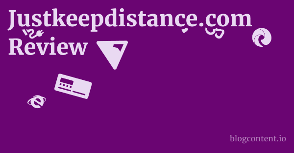 Justkeepdistance.com Review 1 by Partners