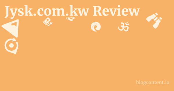 Jysk.com.kw Review 1 by Partners