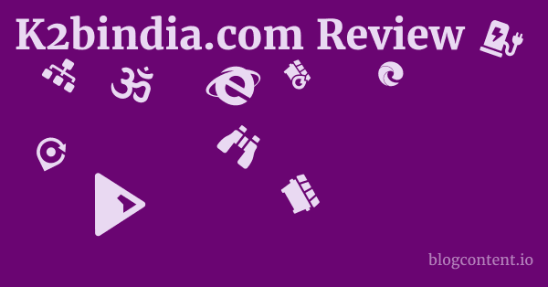 K2bindia.com Review 1 by Partners