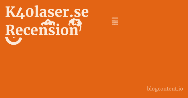 K40laser.se Recension 1 by Partners