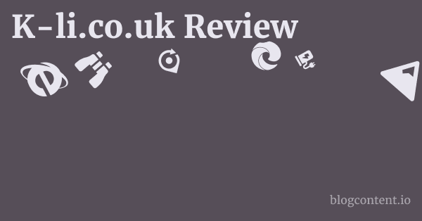 K-li.co.uk Review 1 by Partners