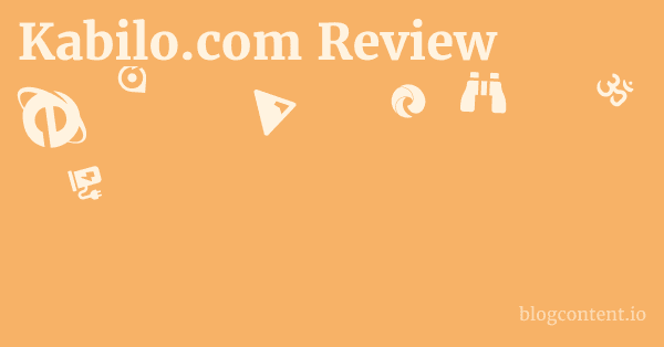 Kabilo.com Review 1 by Partners