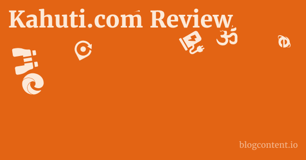 Kahuti.com Review 1 by Partners