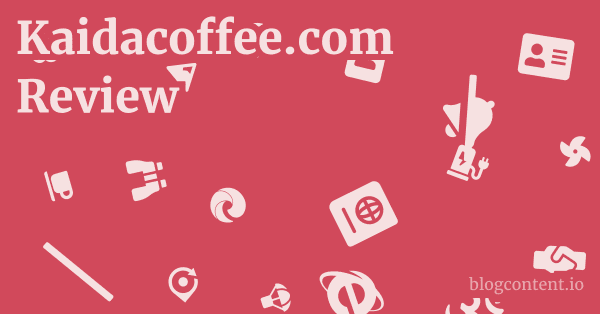 Kaidacoffee.com Review 1 by Partners