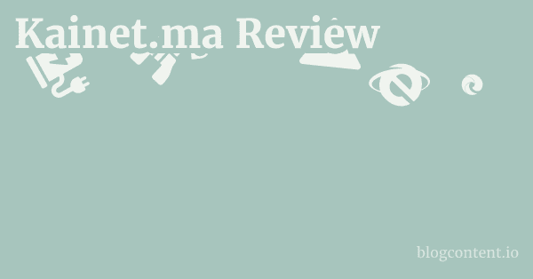 Kainet.ma Review 1 by Partners