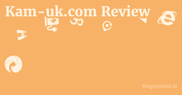 Kam-uk.com Review 1 by Partners