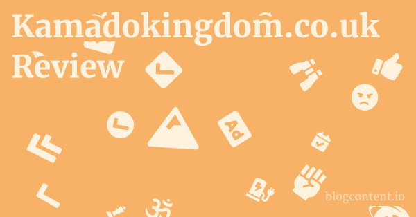 Kamadokingdom.co.uk Review 1 by Partners
