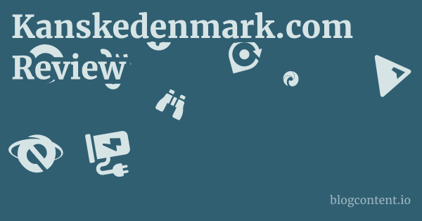 Kanskedenmark.com Review