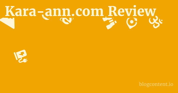 Kara-ann.com Review 1 by Partners
