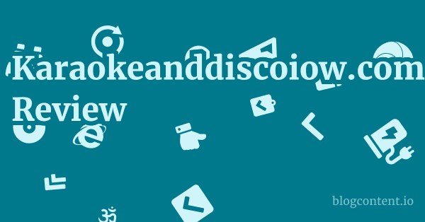 Karaokeanddiscoiow.com Review 1 by Partners