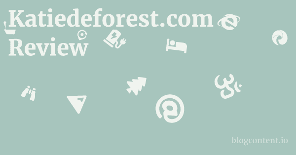 Katiedeforest.com Review 1 by Partners