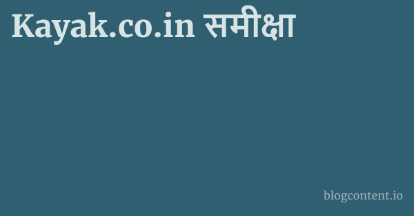 Kayak.co.in समीक्षा 1 by Partners