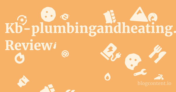 Kb-plumbingandheating.co.uk Review 1 by Partners