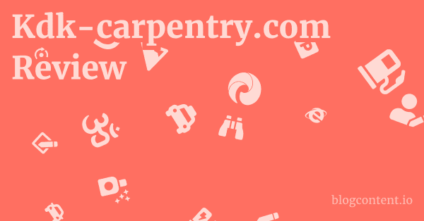 Kdk-carpentry.com Review 1 by Partners
