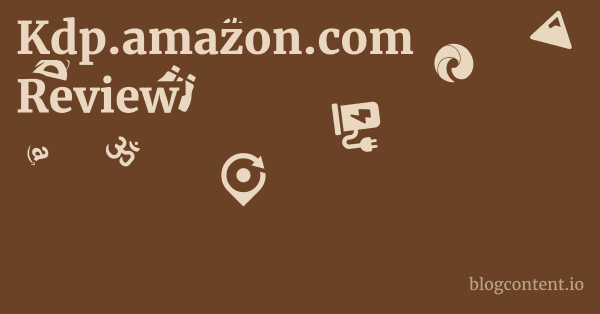 Kdp.amazon.com Review 1 by Partners