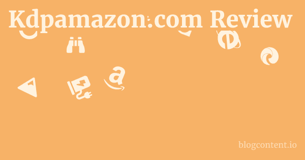 Kdpamazon.com Review 1 by Partners