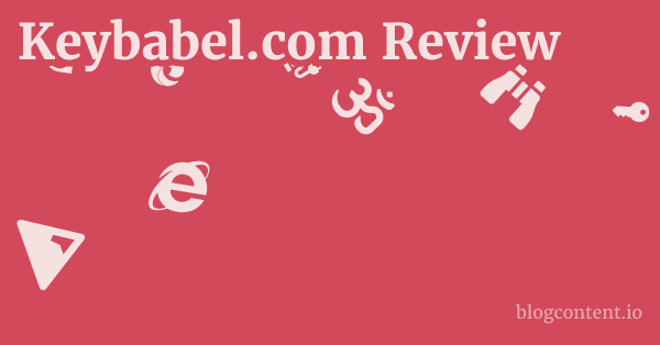 Keybabel.com Review 1 by Partners