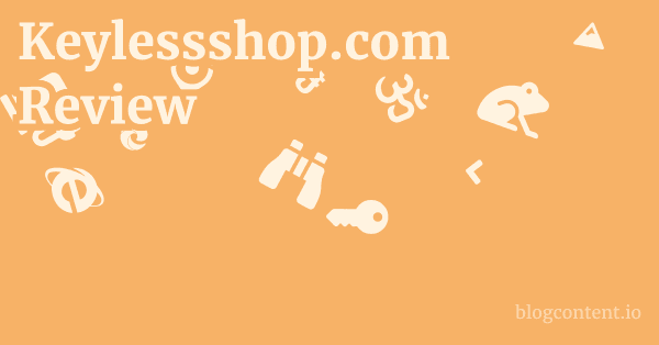 Keylessshop.com Review 1 by Partners