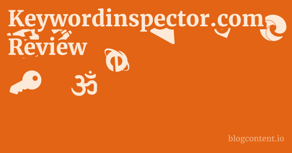 Keywordinspector.com Review 1 by Partners