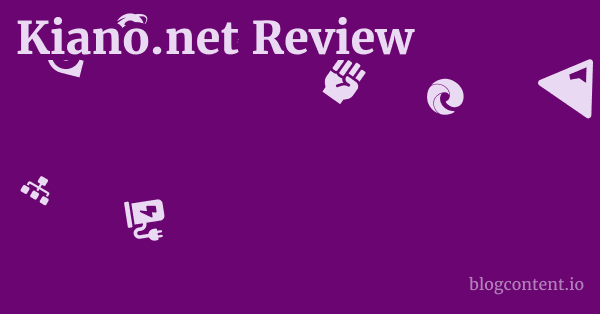 Kiano.net Review 1 by Partners