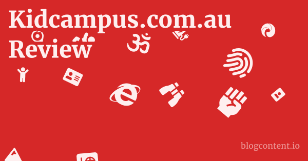 Kidcampus.com.au Review 1 by Partners