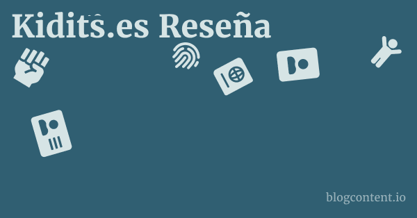 Kidits.es Reseña 1 by Partners