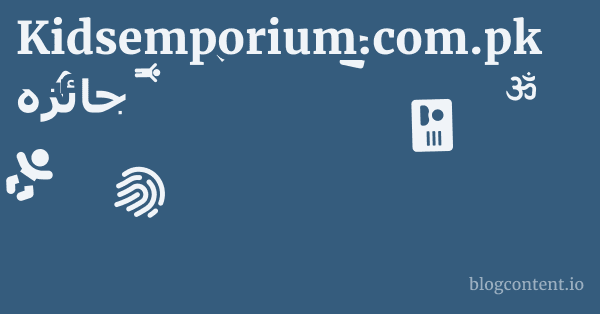 Kidsemporium.com.pk جائزہ 1 by Partners