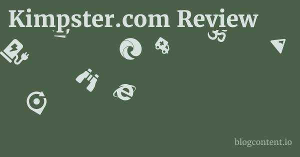 Kimpster.com Review 1 by Partners