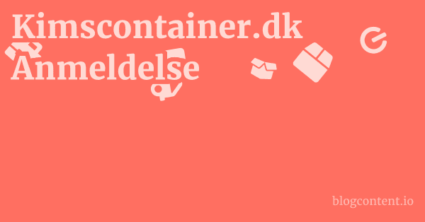 Kimscontainer.dk Anmeldelse 1 by Partners