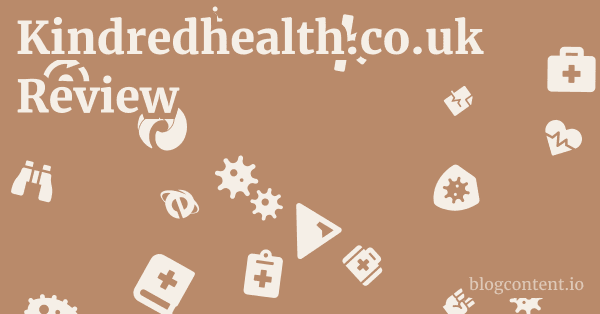 Kindredhealth.co.uk Review 1 by Partners