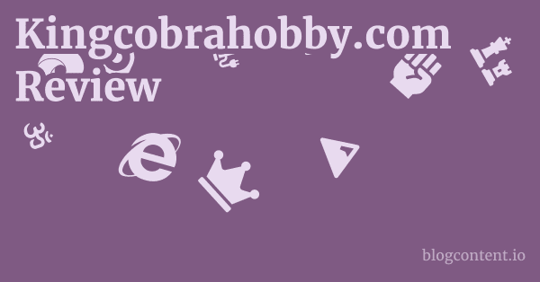 Kingcobrahobby.com Review 1 by Partners