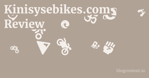 Kinisysebikes.com Review 1 by Partners