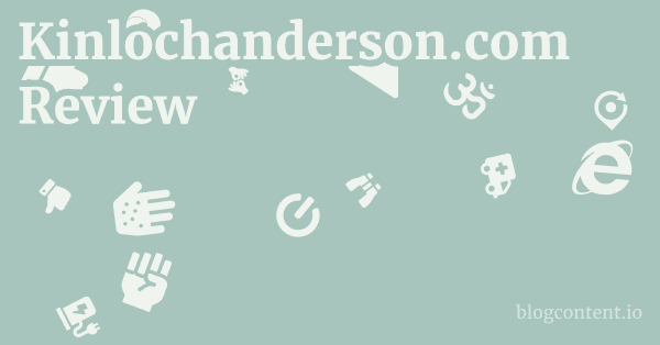 Kinlochanderson.com Review 1 by Partners