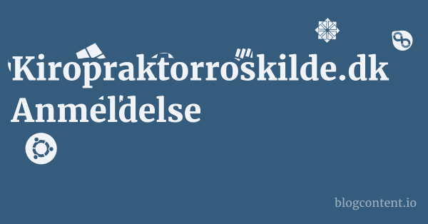 Kiropraktorroskilde.dk Anmeldelse 1 by Partners
