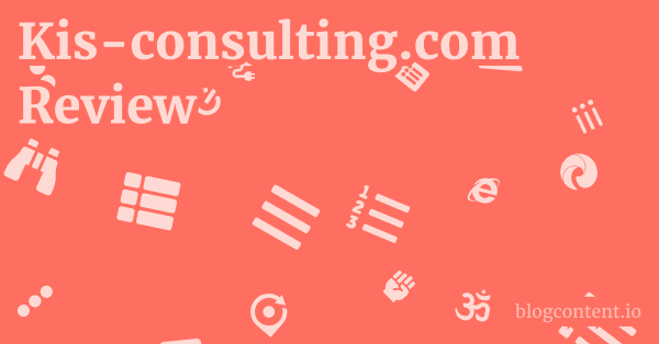 Kis-consulting.com Review 1 by Partners