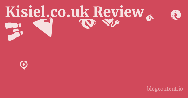 Kisiel.co.uk Review 1 by Partners
