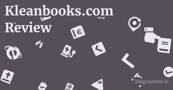 Kleanbooks.com Review 1 by Partners