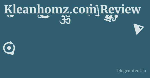 Kleanhomz.com Review 1 by Partners