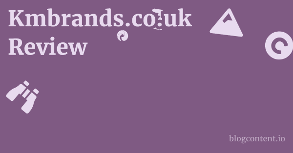 Kmbrands.co.uk Review 1 by Partners