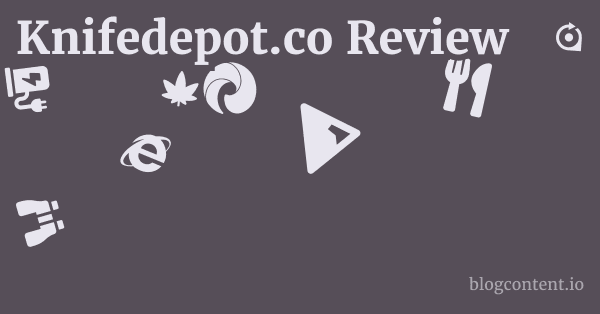 Knifedepot.co Review 1 by Partners