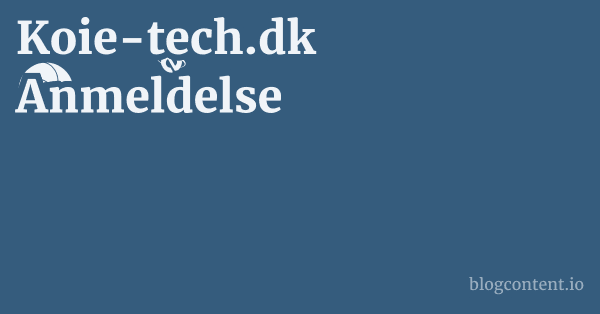 Koie-tech.dk Anmeldelse 1 by Partners